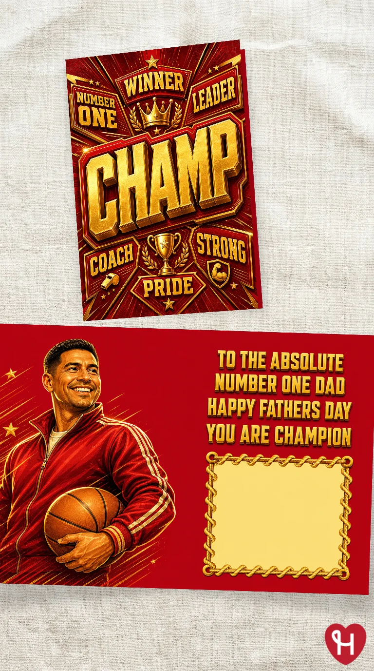 Champions Heartfelt Greeting