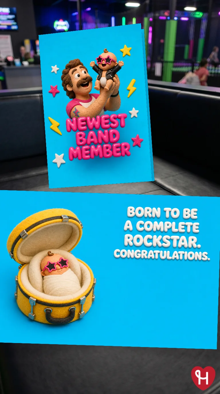 Newest Band Member Card