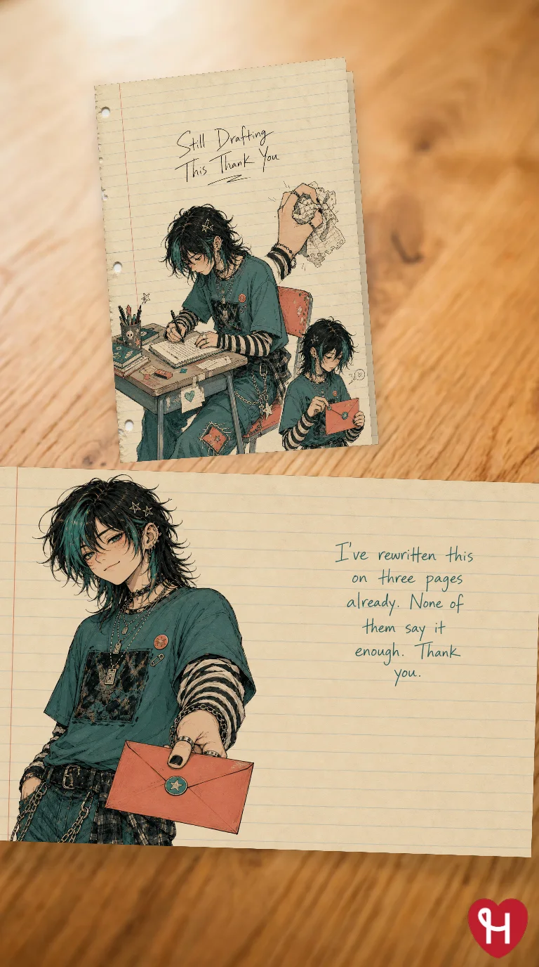 Still Drafting This Thank You