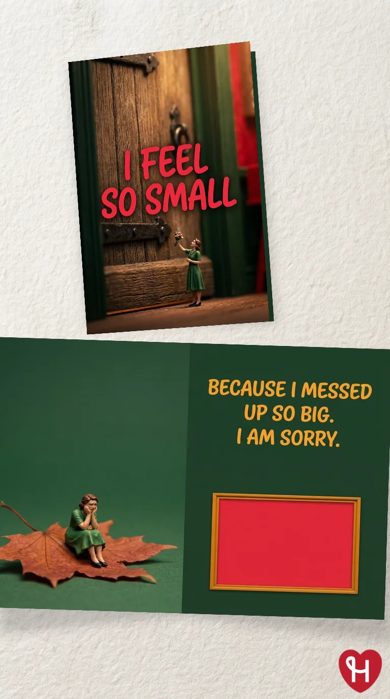 Heartfelt Apology Card