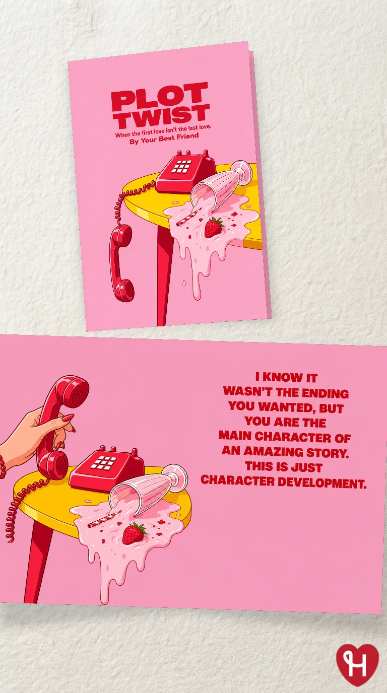 Plot Twist Friendship Card
