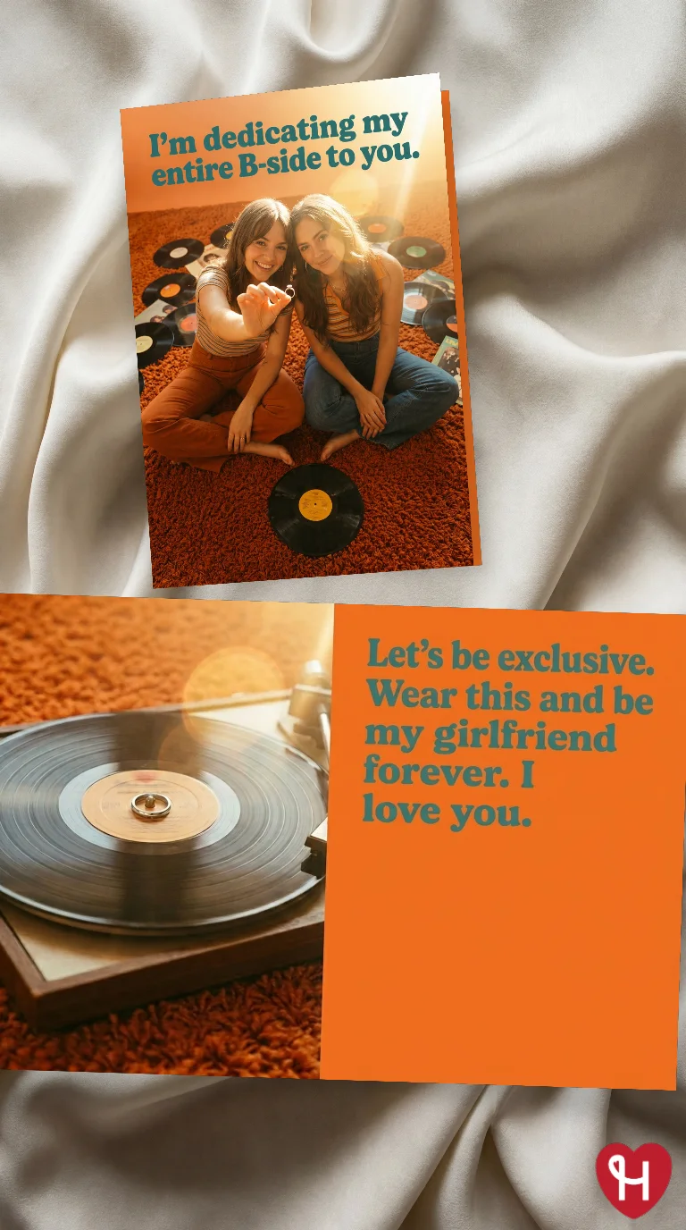 B-Side Dedication Engagement Card