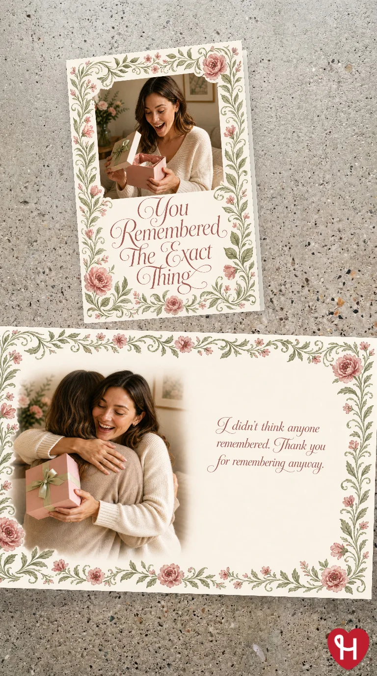 Heartfelt Gift Appreciation