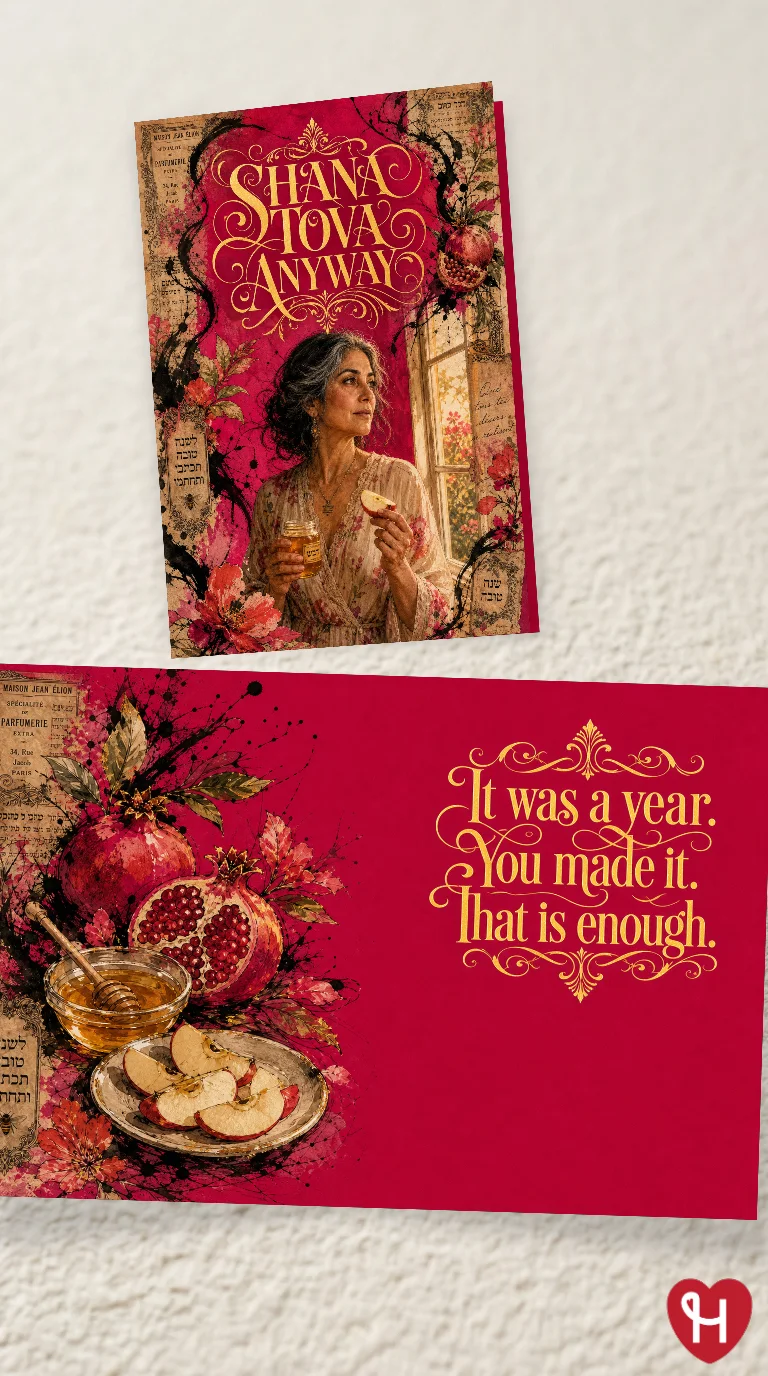 Shana Tova Anyway Card