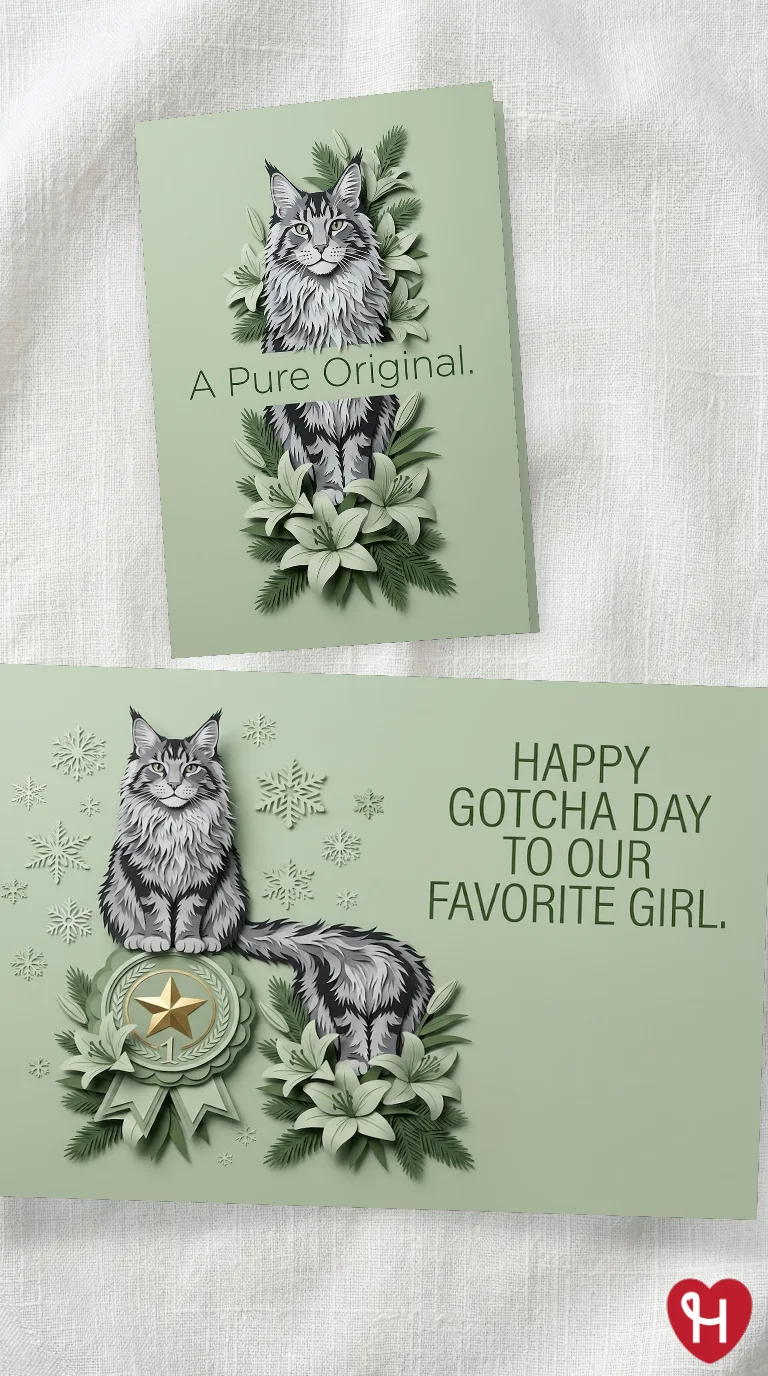 Pure Original Gotcha Day Card