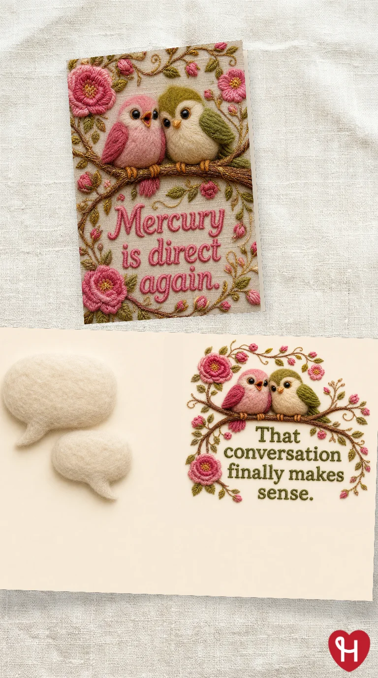 Mercury Is Direct Again