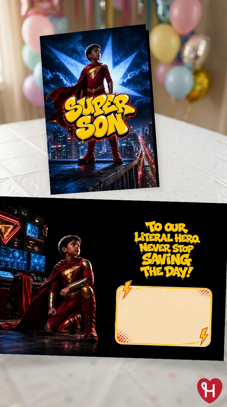 Super Son Hero Card