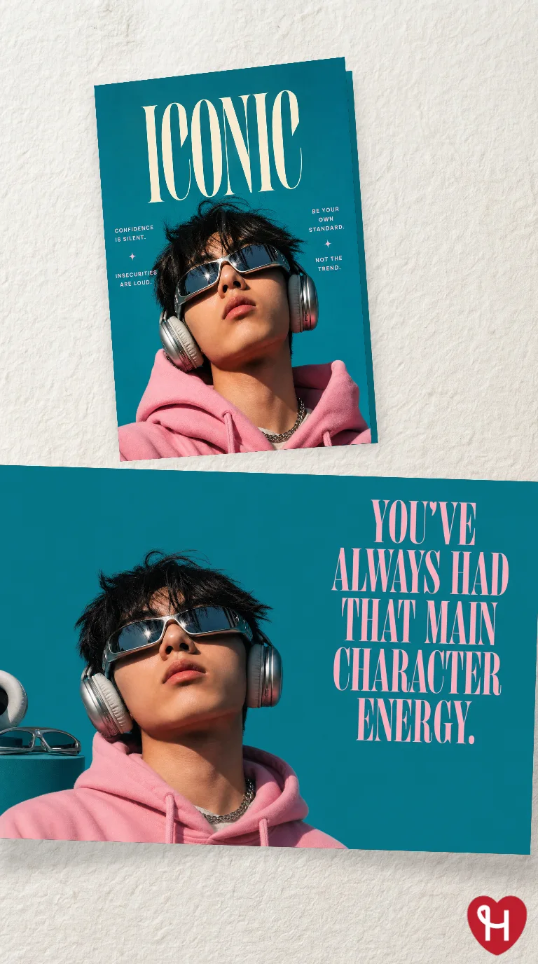Iconic Main Character Energy
