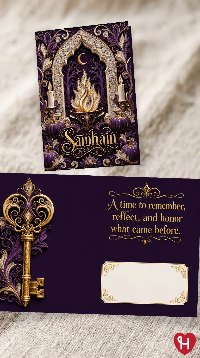 Samhain Reverence Card