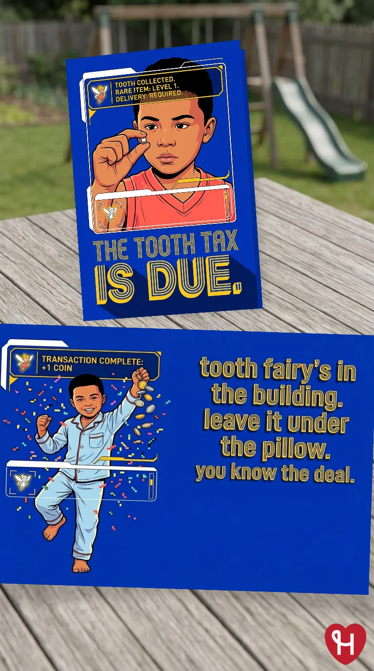 Tooth Tax Celebration Card