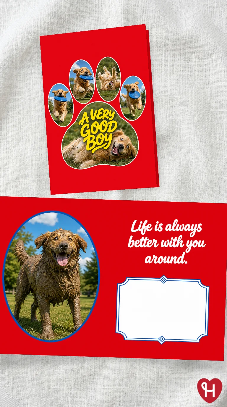 A Very Good Boy Card