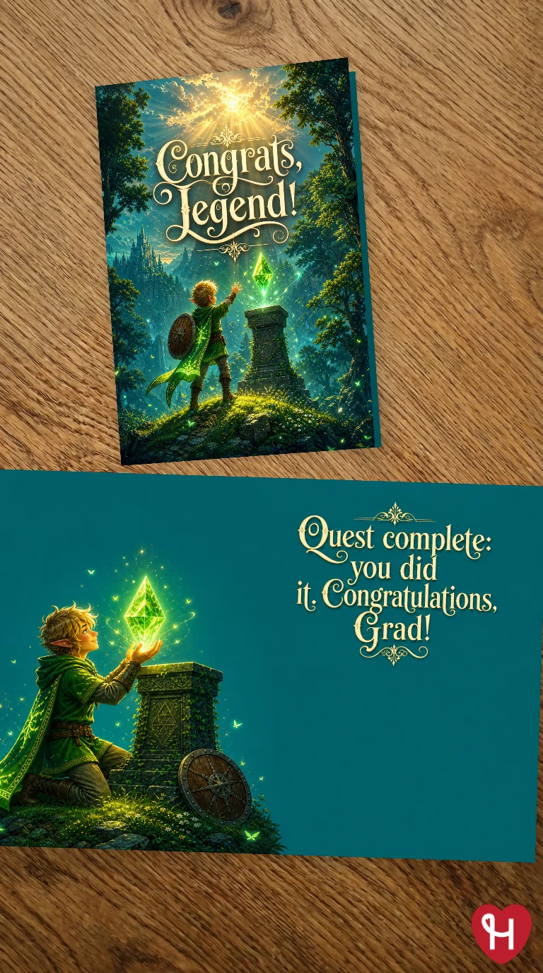 Congrats Legend Graduation Card