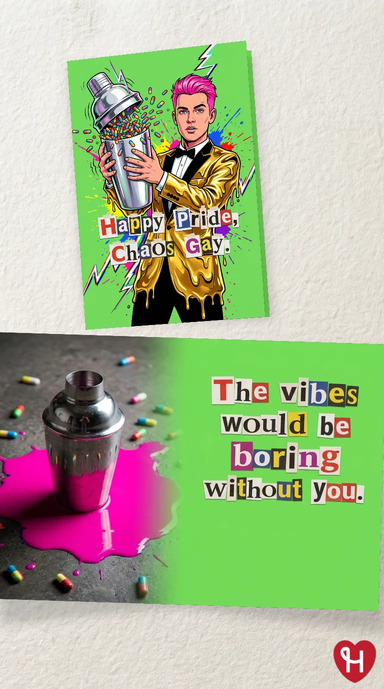 Chaos Gay Pride Card