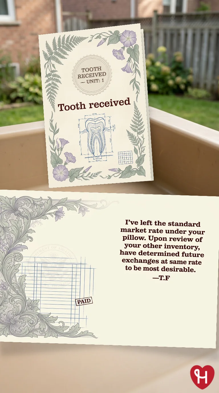 Tooth Fairy Certificate