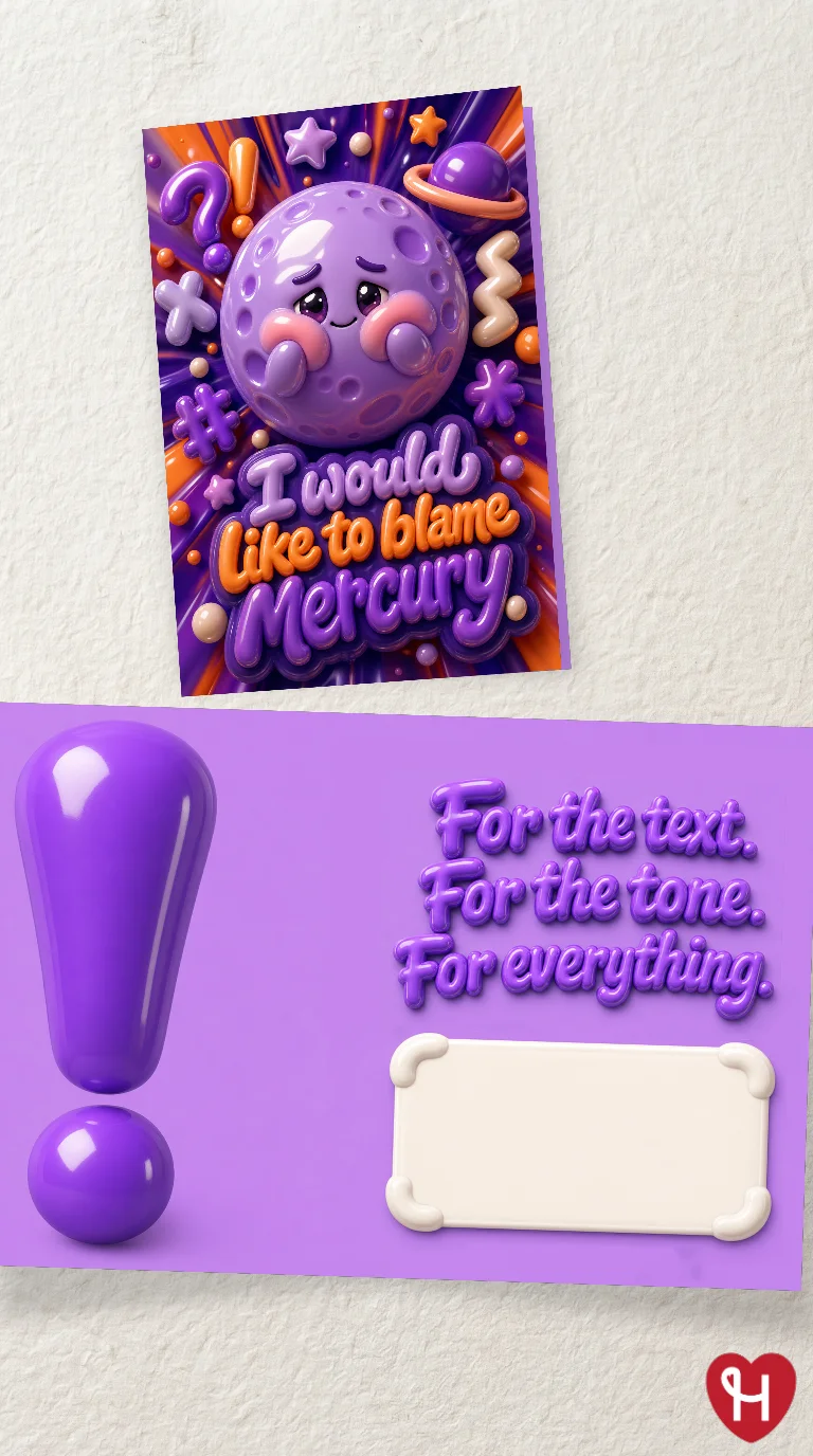 Blame It On Mercury