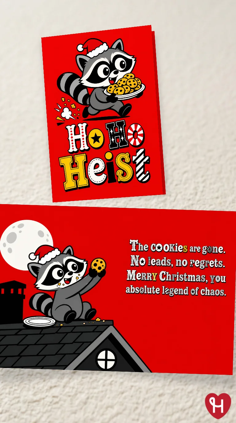 Ho Ho Heist Raccoon