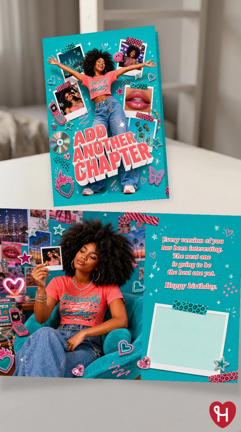 Add Another Chapter Birthday Card