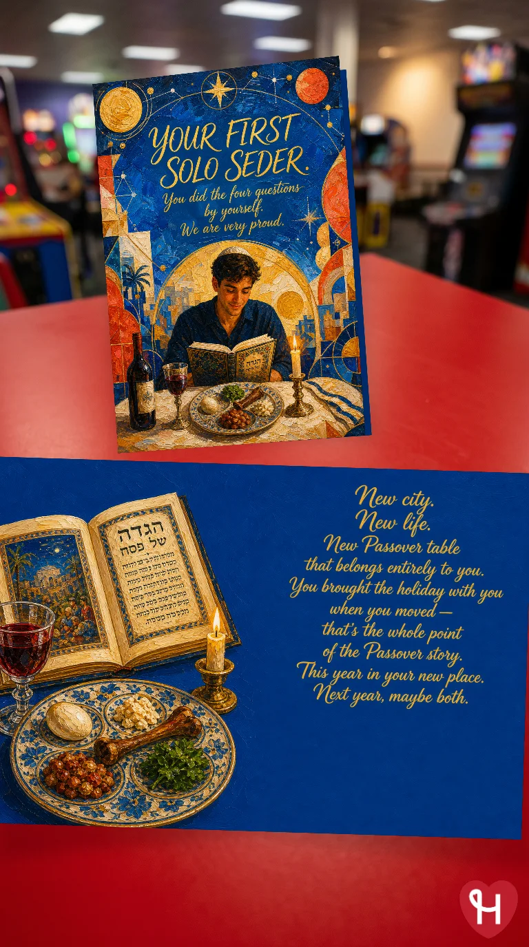 Your First Solo Seder