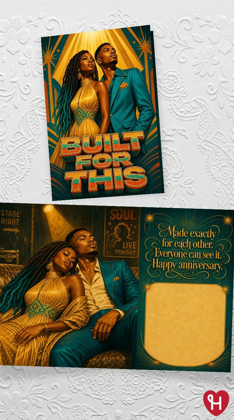 Built For This Anniversary Card