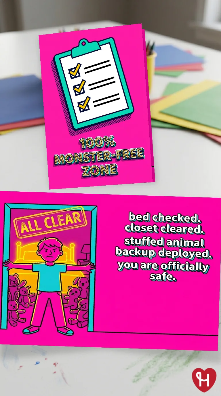 Monster Free Zone Card